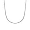 Kettingen Mostert Huiscollectie | Multi-Ketting Slang 5 X 0.9 Mm Zilver - Lengte 40 + 5 Cm