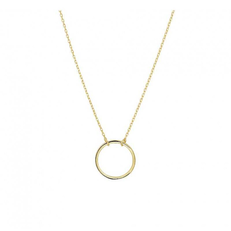 Kettingen Mostert Huiscollectie | Gouden Ketting Met Rondje