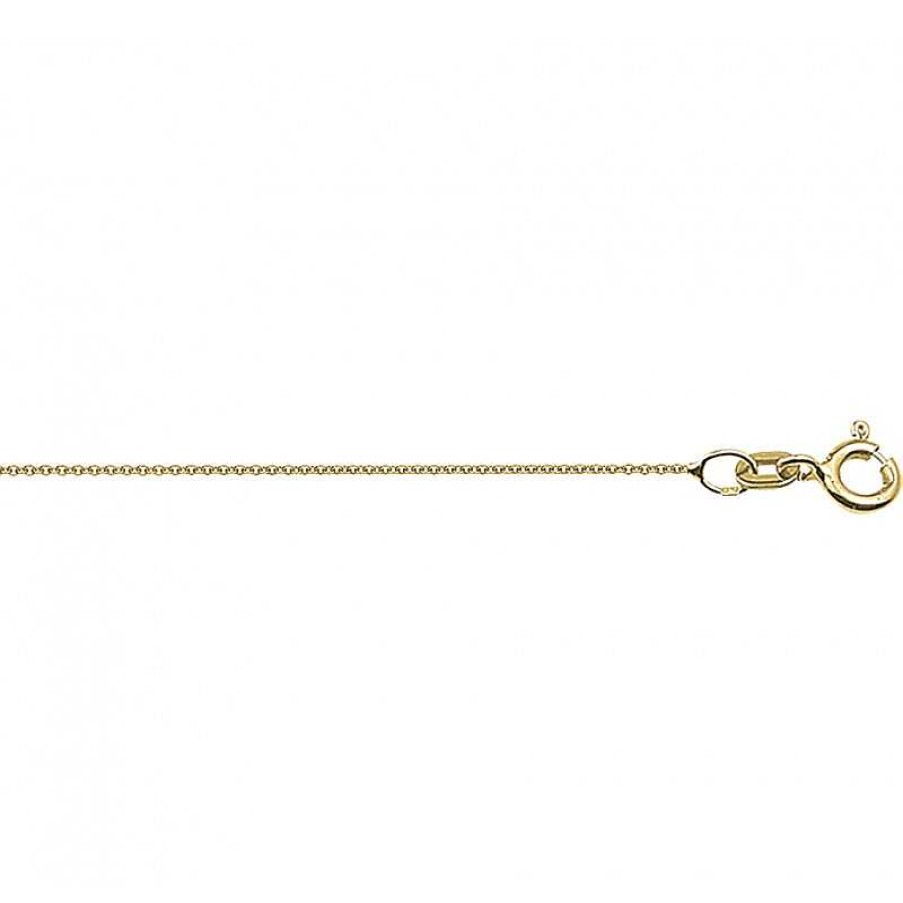 Kettingen Mostert Huiscollectie | Gouden Collier Zonder Hanger Anker 0.8 Mm