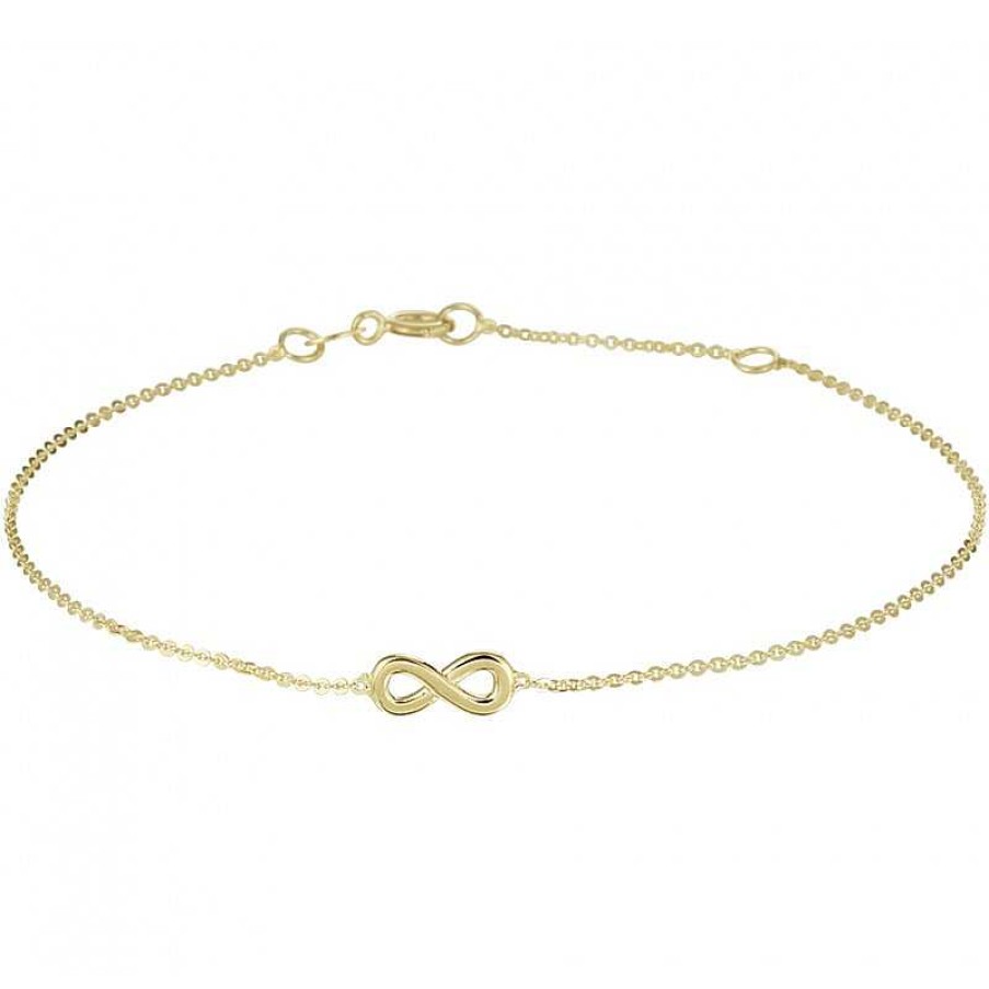 Armbanden Mostert Huiscollectie | Infinity Armband Goud 14-Karaat