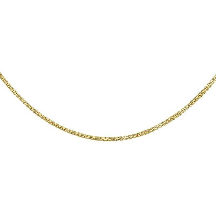 Kettingen Mostert Huiscollectie | Gouden Venetiaanse Ketting Bol 1.6 Mm