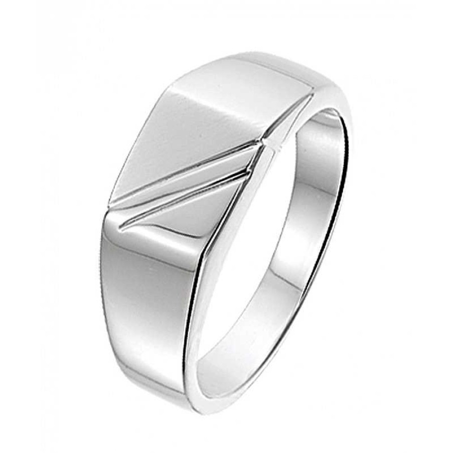 Ringen Mostert Huiscollectie | Zegelring Van 925 Sterling Zilver