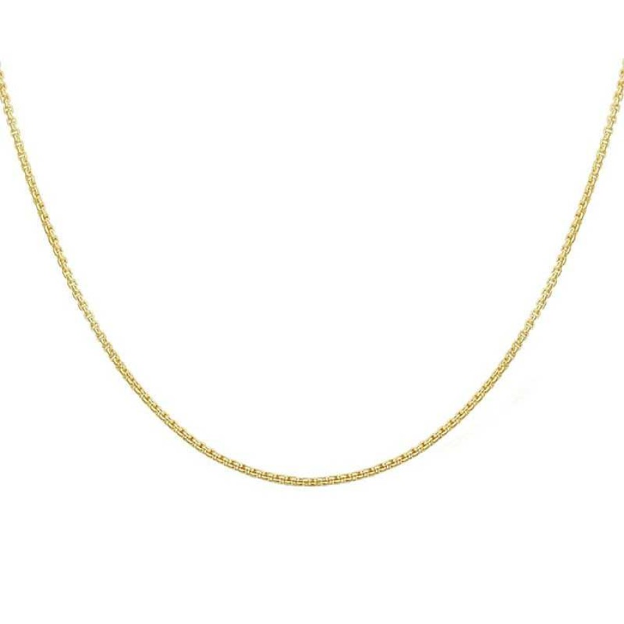 Kettingen Mostert Huiscollectie | Venetiaanse Ketting Bol 1.2 Mm