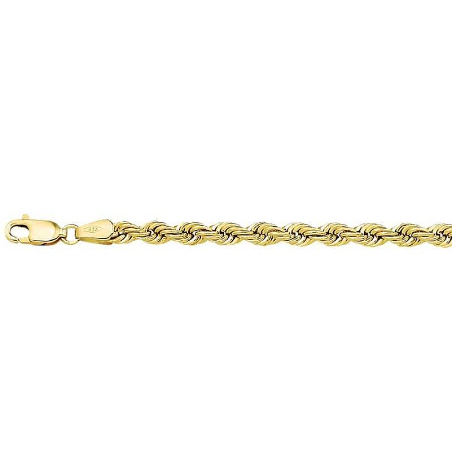 Kettingen Mostert Huiscollectie | Koord Ketting Goud 3.9 Mm