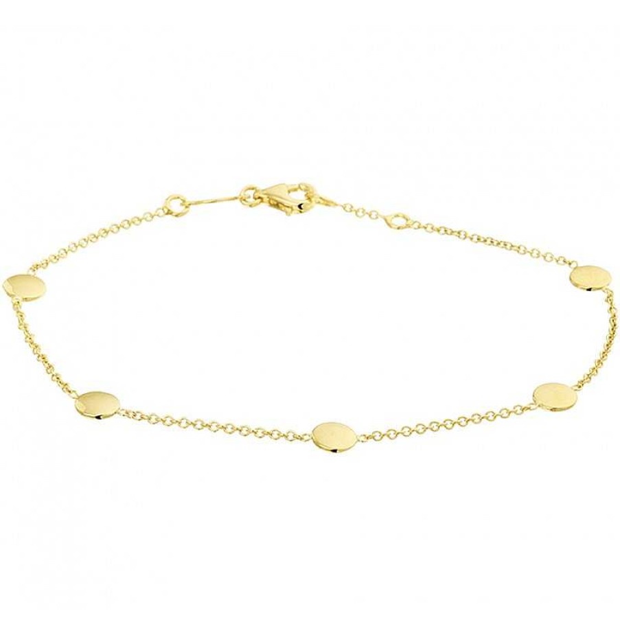 Armbanden Mostert Huiscollectie | Armband Goud Met Rondjes