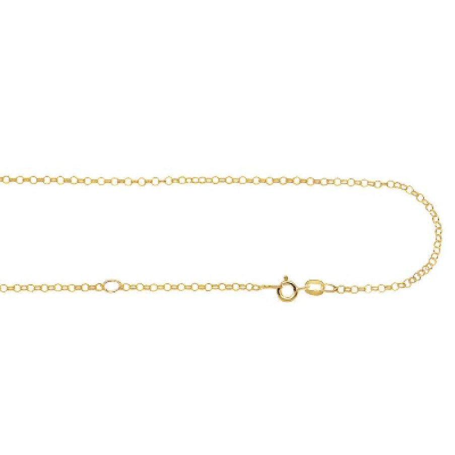 Kettingen Names4ever | Gouden Ketting Met Hartje Vingerafdruk Names4Ever