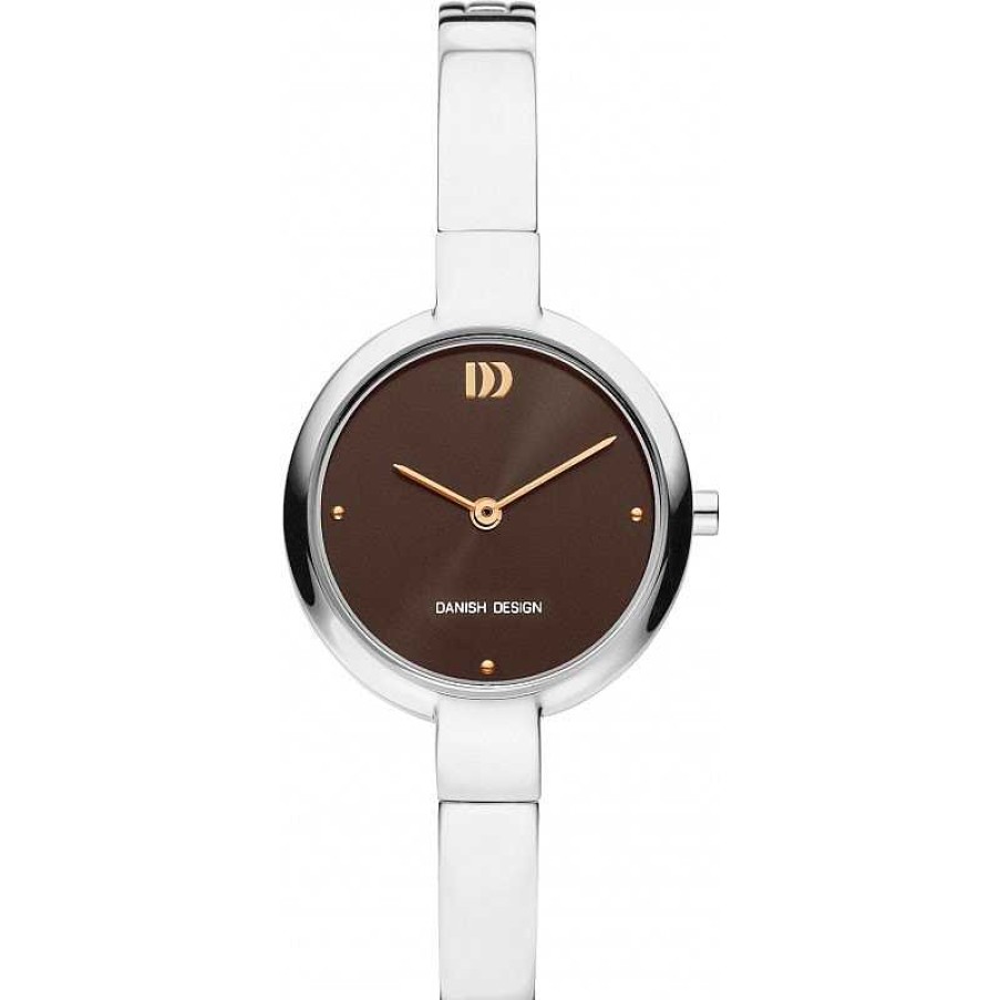 Horloges Danish Design | Danish Design Tidl S Miami Iv68Q1248 - Dameshorloge Zilverkleurig 27 Mm