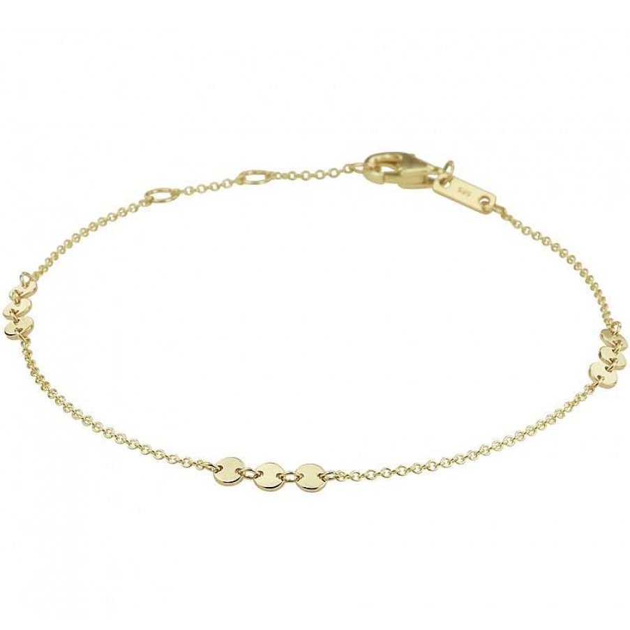 Armbanden Mostert Huiscollectie | Gouden Armband Met Rondjes