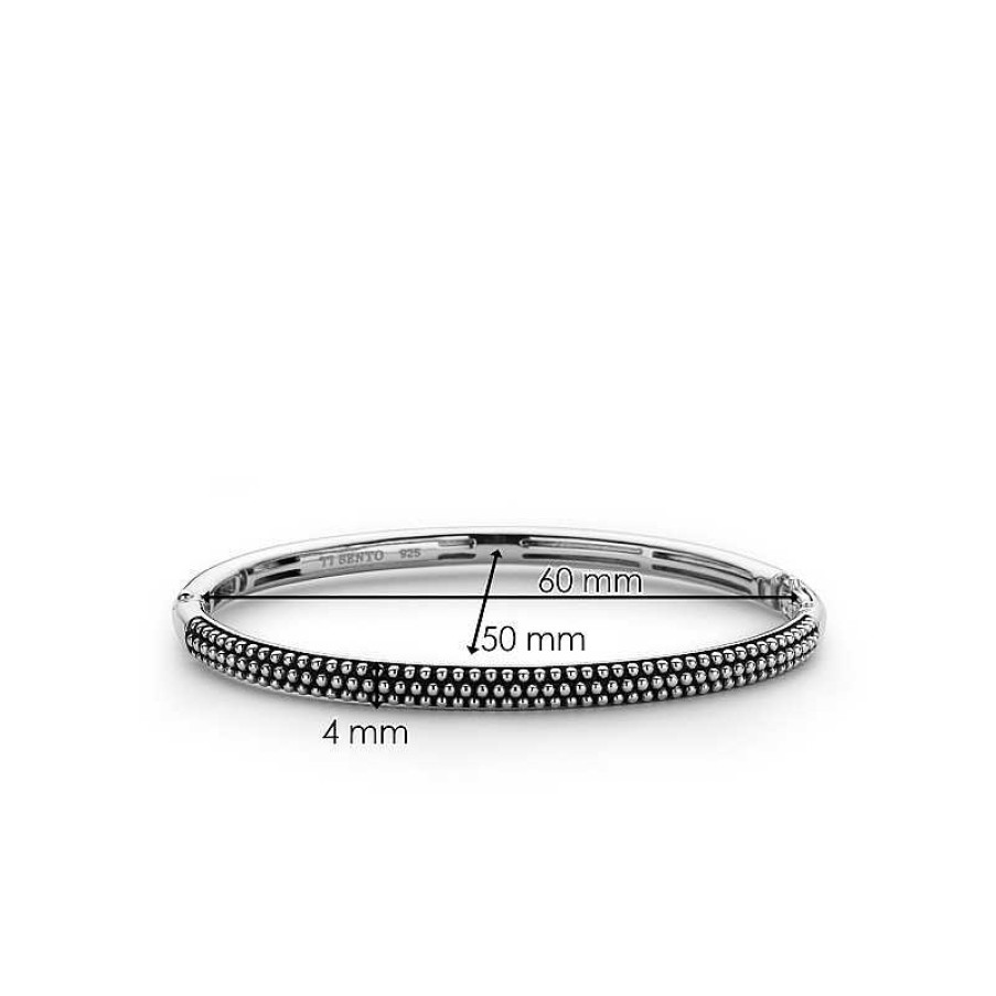 Armbanden Ti Sento Milano | Ti Sento Milano Zilveren Bangle 2874Sb