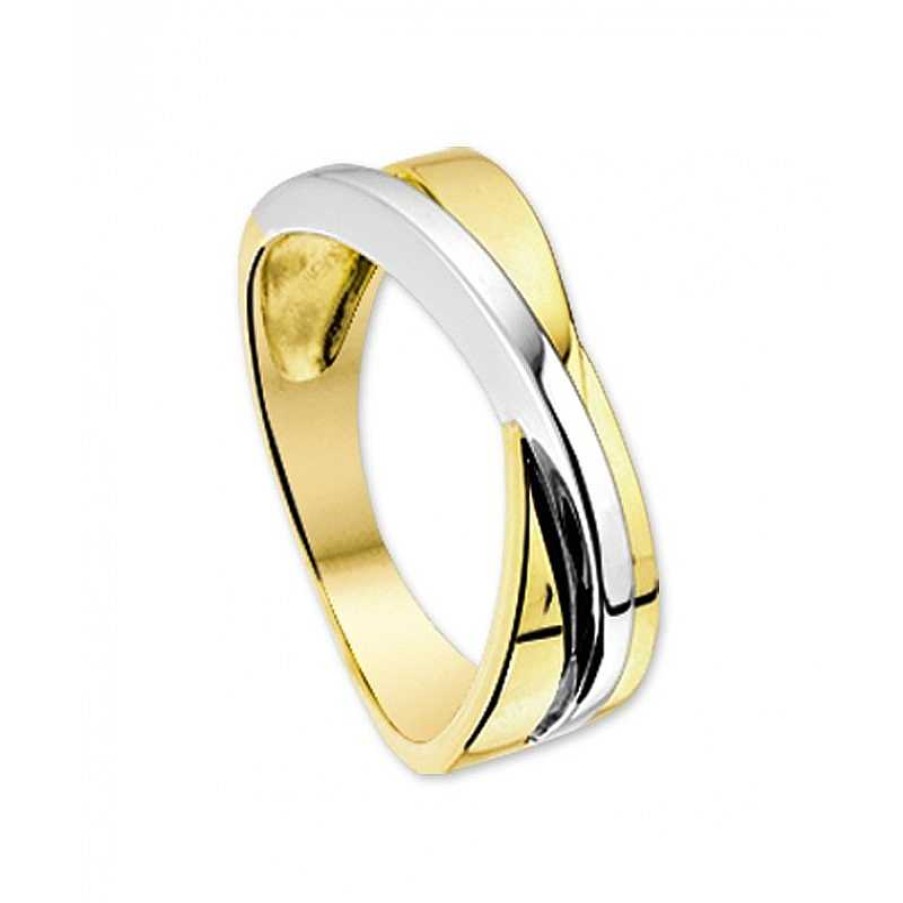 Ringen Mostert Huiscollectie | Bicolor Ring 7.5 Mm