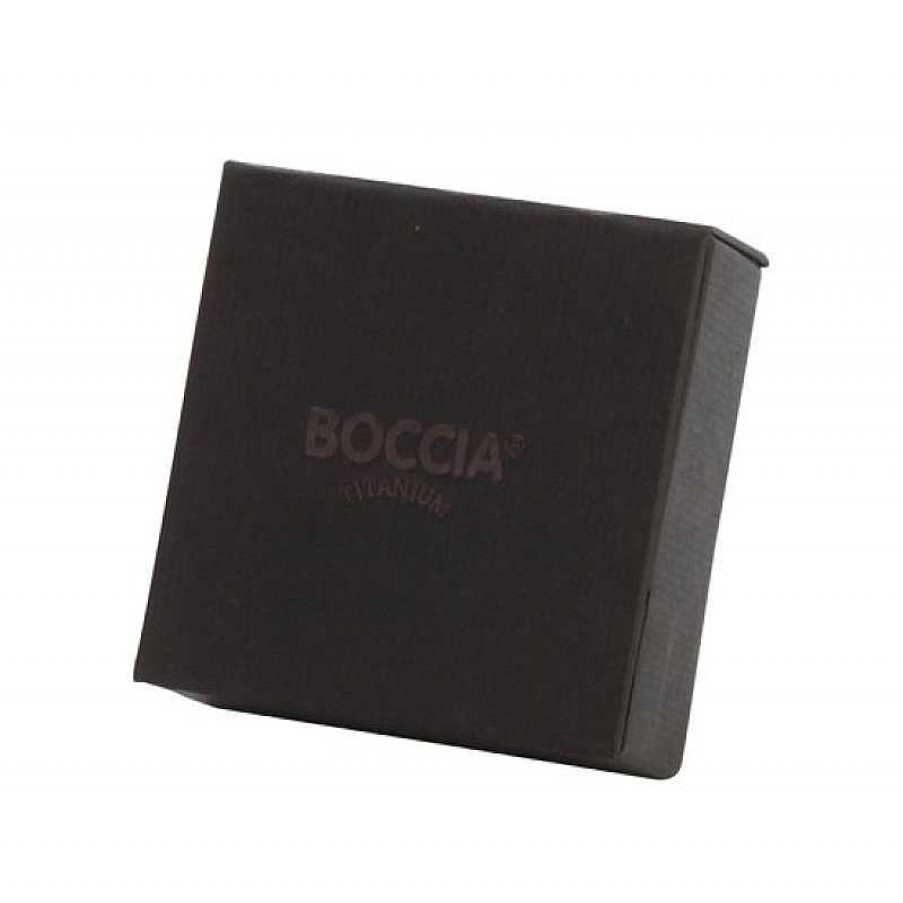 Ringen Boccia Titanium | Boccia Ring 0130-11 Titanium Diamant