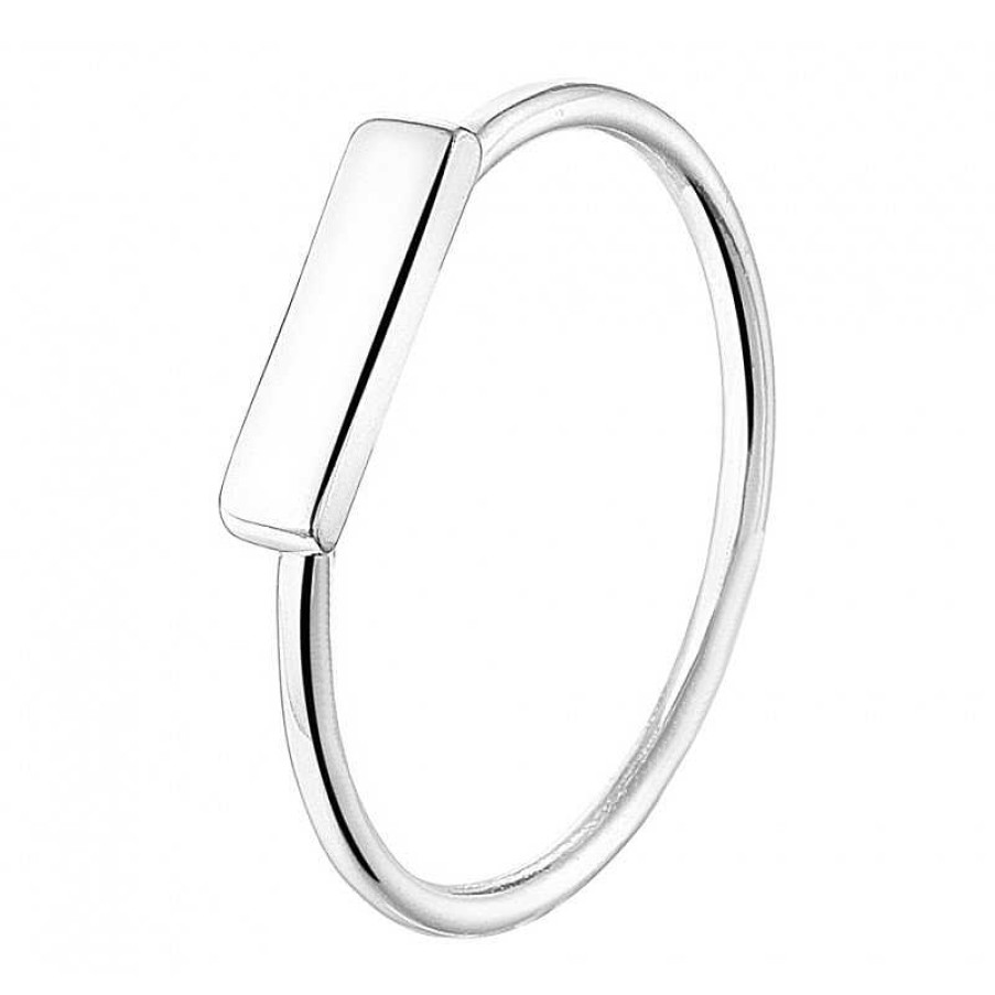 Ringen Mostert Huiscollectie | Kinder Ring In Het Zilver 2.5 Mm Breed