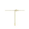 Kettingen Mostert Huiscollectie | Gold Plated Ketting Met Sleutel - Lengte 41 + 4 Cm