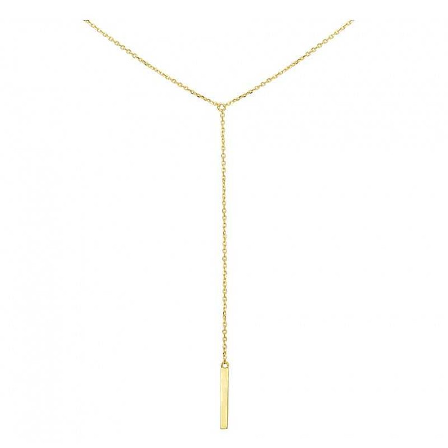 Kettingen Mostert Huiscollectie | Lange Ketting Met Hanger Goud