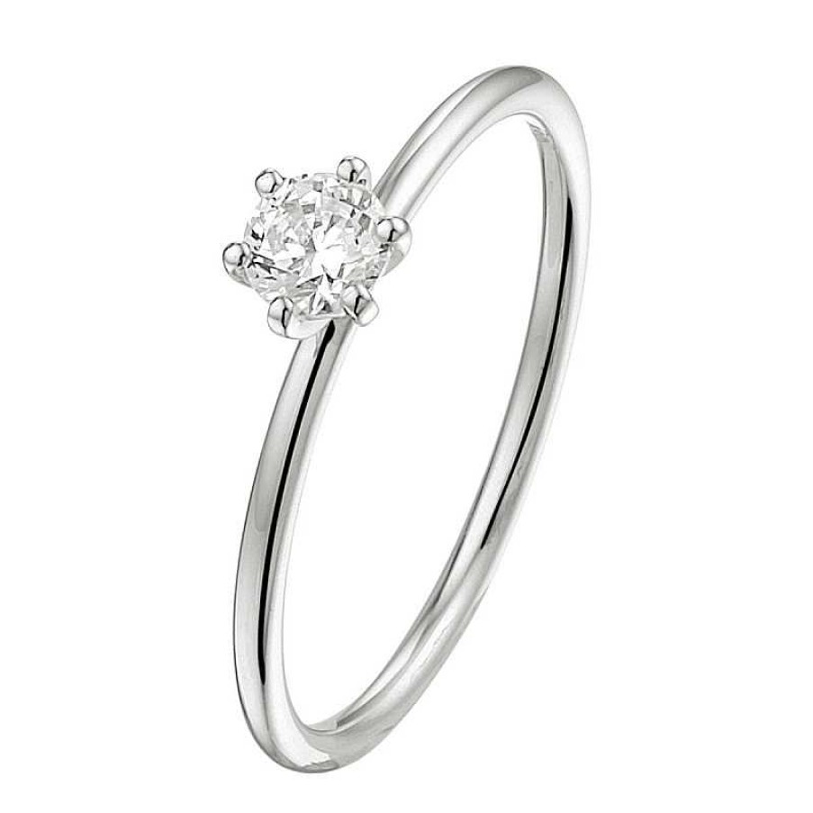 Ringen Mostert Huiscollectie | Ring Met Made Diamond 0.25 Crt