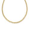 Kettingen Mostert Huiscollectie | Gouden Collier Met Ronde, Zware Schakels 4.7 Mm