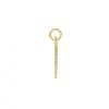 Hangers Mostert Huiscollectie | Gouden Graveerhanger Rond