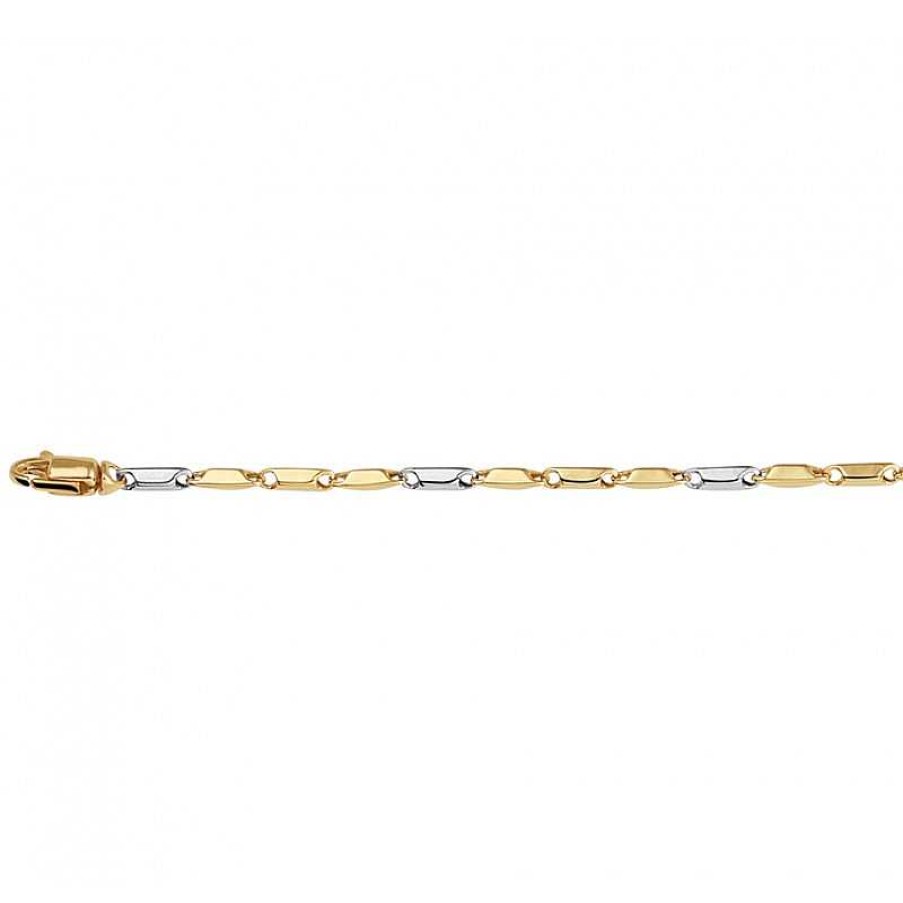 Armbanden Mostert Huiscollectie | Bicolor Gouden Armband