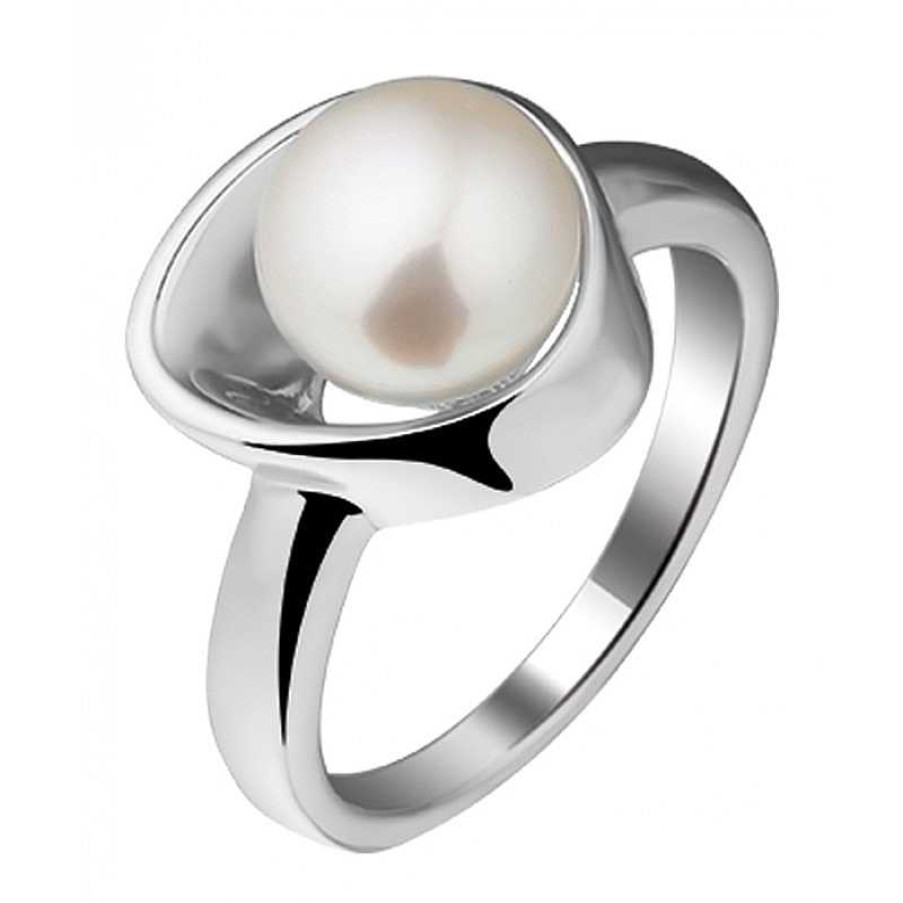 Ringen Mostert Huiscollectie | Ring Met Parel Van Zilver 12.5 Mm