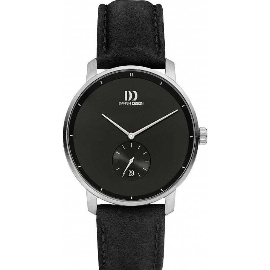 Horloges Danish Design | Danish Design Gl Be Donau Iq13Q1279 - Herenhorloge Van Titanium Met Leren Band