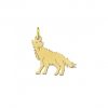 Hangers Mostert Huiscollectie | Gouden Wolf Hanger