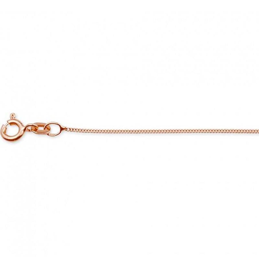 Kettingen Mostert Huiscollectie | Ros Gouden Gourmet Ketting 0.8 Mm