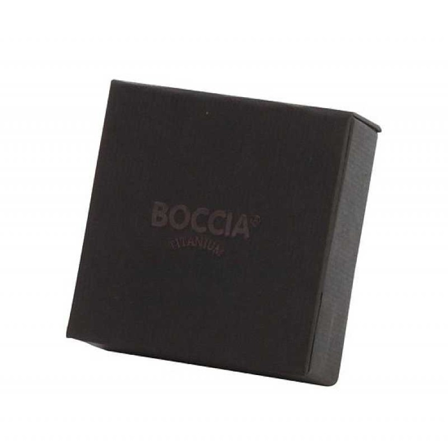 Ringen Boccia Titanium | Boccia Bicolor Ring 0134-05 Titanium