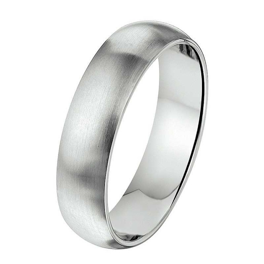 Ringen Mostert Huiscollectie | Moderne Stalen Vriendschapsring 6 Mm