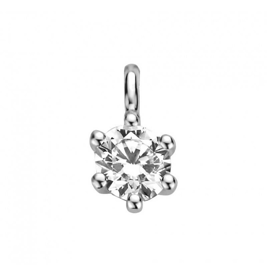 Hangers Mostert Huiscollectie | Hanger Met Made Diamond 0.25Ct