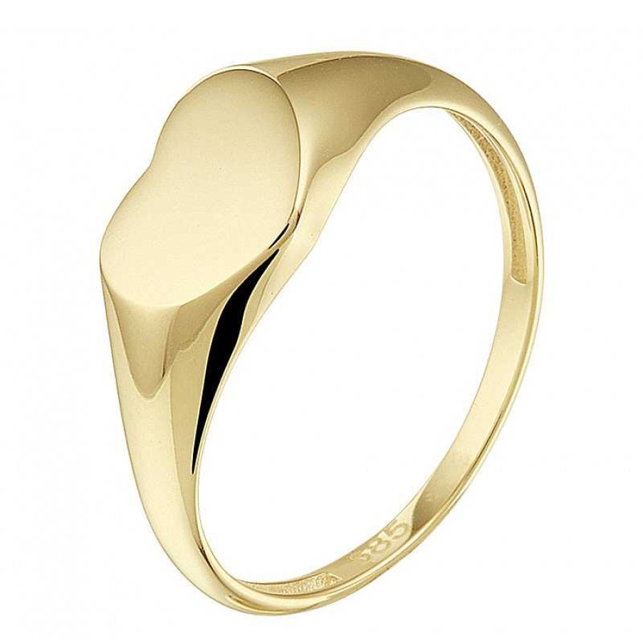 Ringen Mostert Huiscollectie | Gouden Graveerring Hart