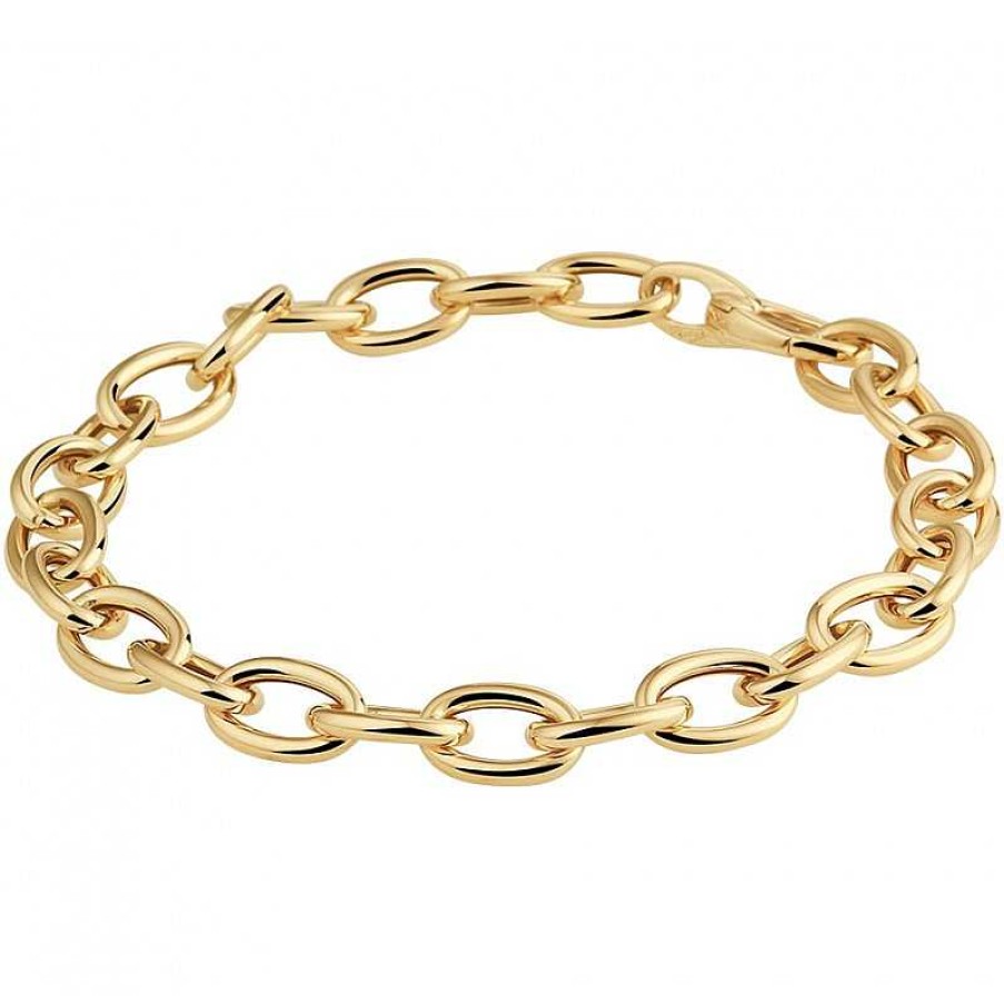 Armbanden Mostert Huiscollectie | Gouden Armband Ankerschakel 7 Mm