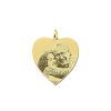 Hangers Names4ever | Foto Ketting Hart Van Goud - 26.5 X 26.5 Mm - Names4Ever