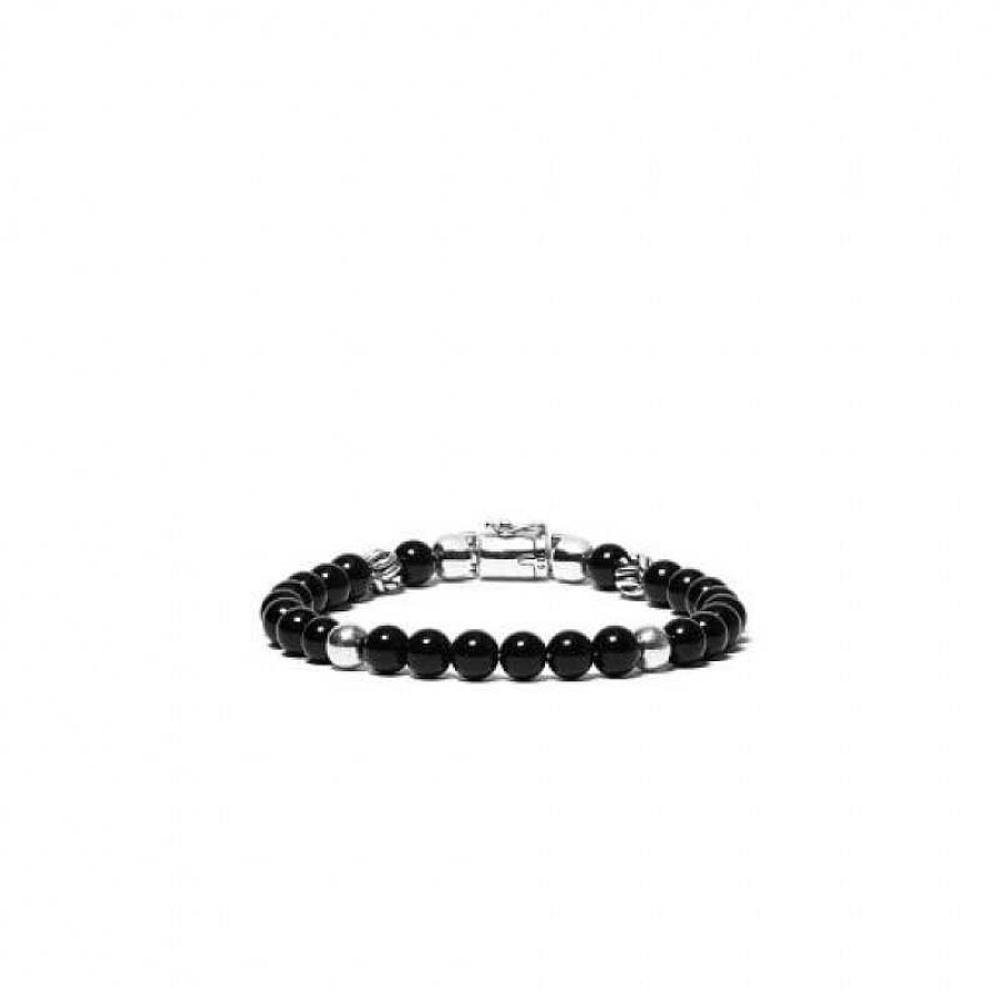 Armbanden Buddha to Buddha | Buddha To Buddha Armband 189On Spirit Bead Mini Onyx