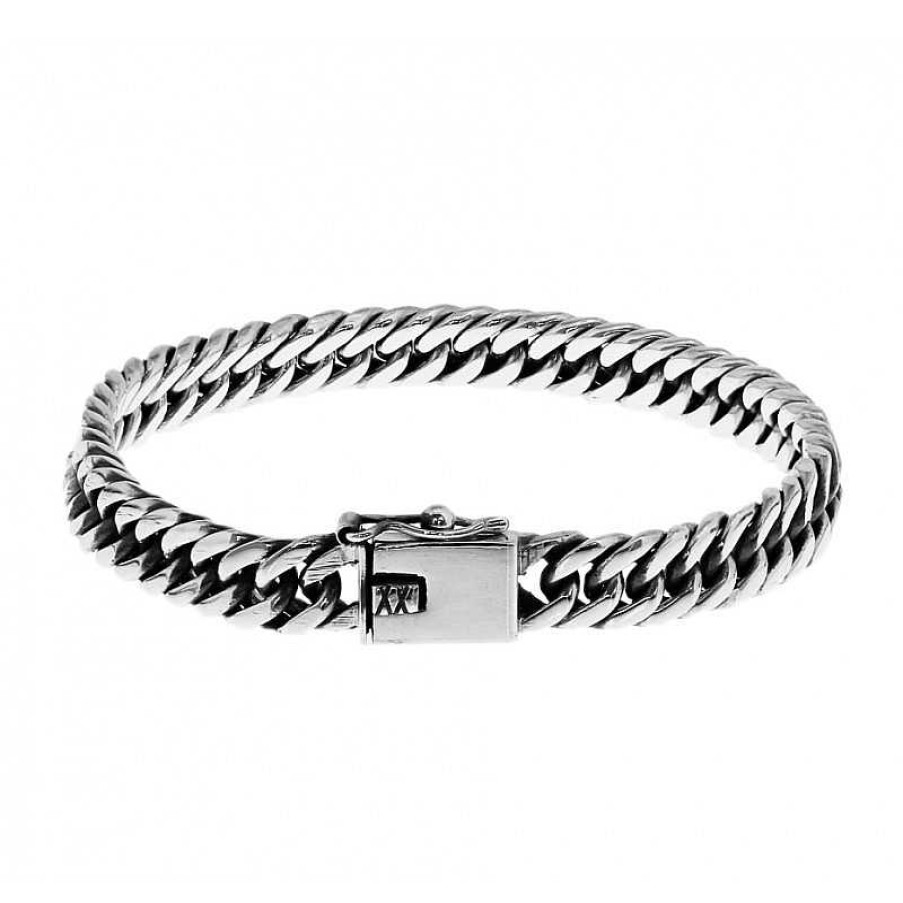 Armbanden Mostert Huiscollectie | Prachtige Armband Gourmetschakel 7 Mm