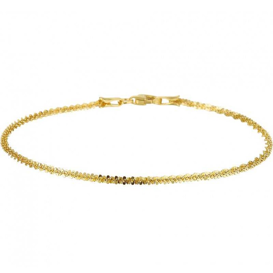 Armbanden Mostert Huiscollectie | Gouden Armband Fantasie Schakel 18 Cm