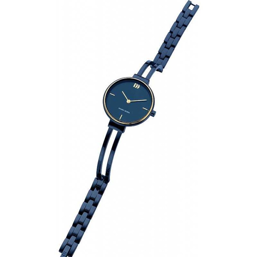 Horloges Danish Design | Danish Design Pure Barbara Iv72Q1265 - Dameshorloge Blauw 30 Mm