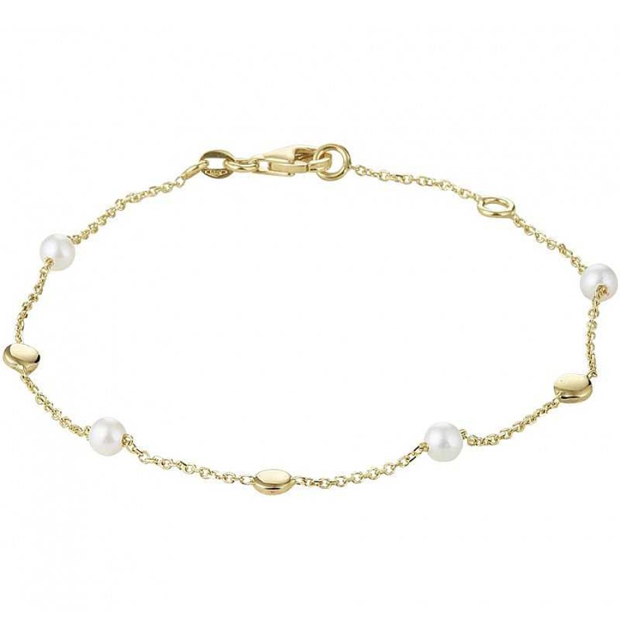 Armbanden Mostert Huiscollectie | Parel Armband Goud