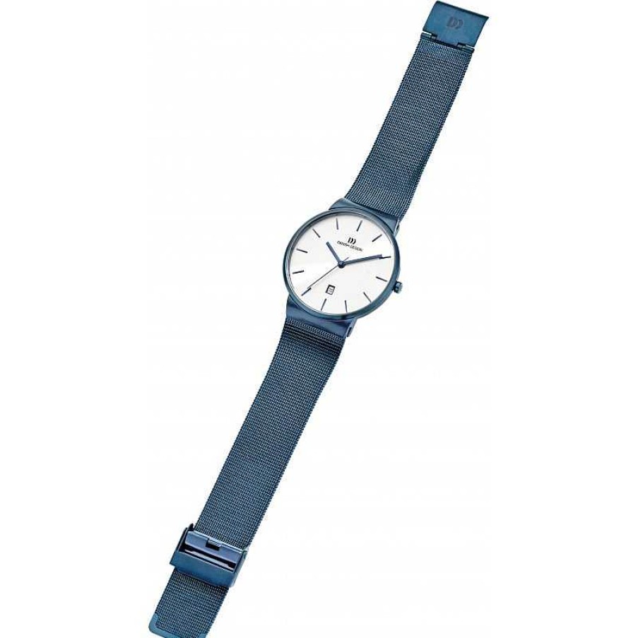 Horloges Danish Design | Danish Design Tidl S T Ge Iq69Q971 - Herenhorloge Blauw 40 Mm