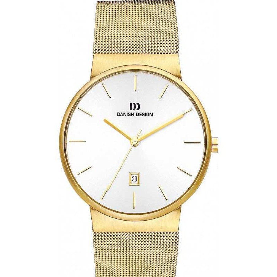 Horloges Danish Design | Danish Design Tidl S T Ge Iq05Q971 - Herenhorloge Goudkleurig 40 Mm