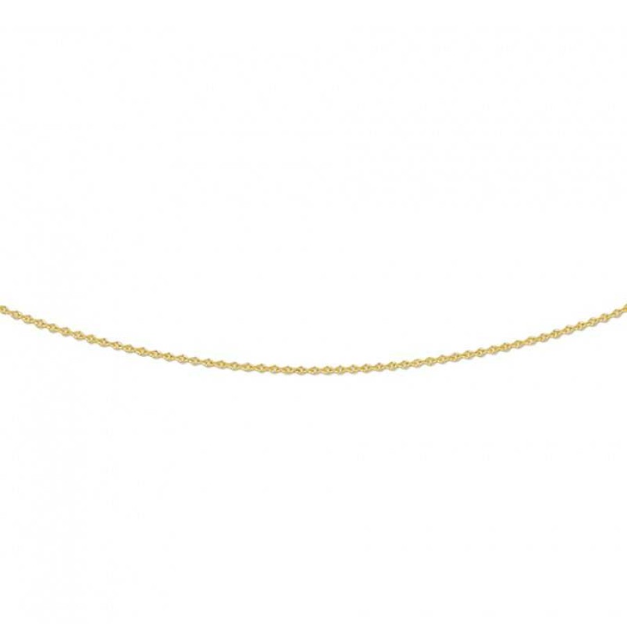 Kettingen Mostert Huiscollectie | Gouden Ketting Zonder Hanger Anker 0.8 Mm