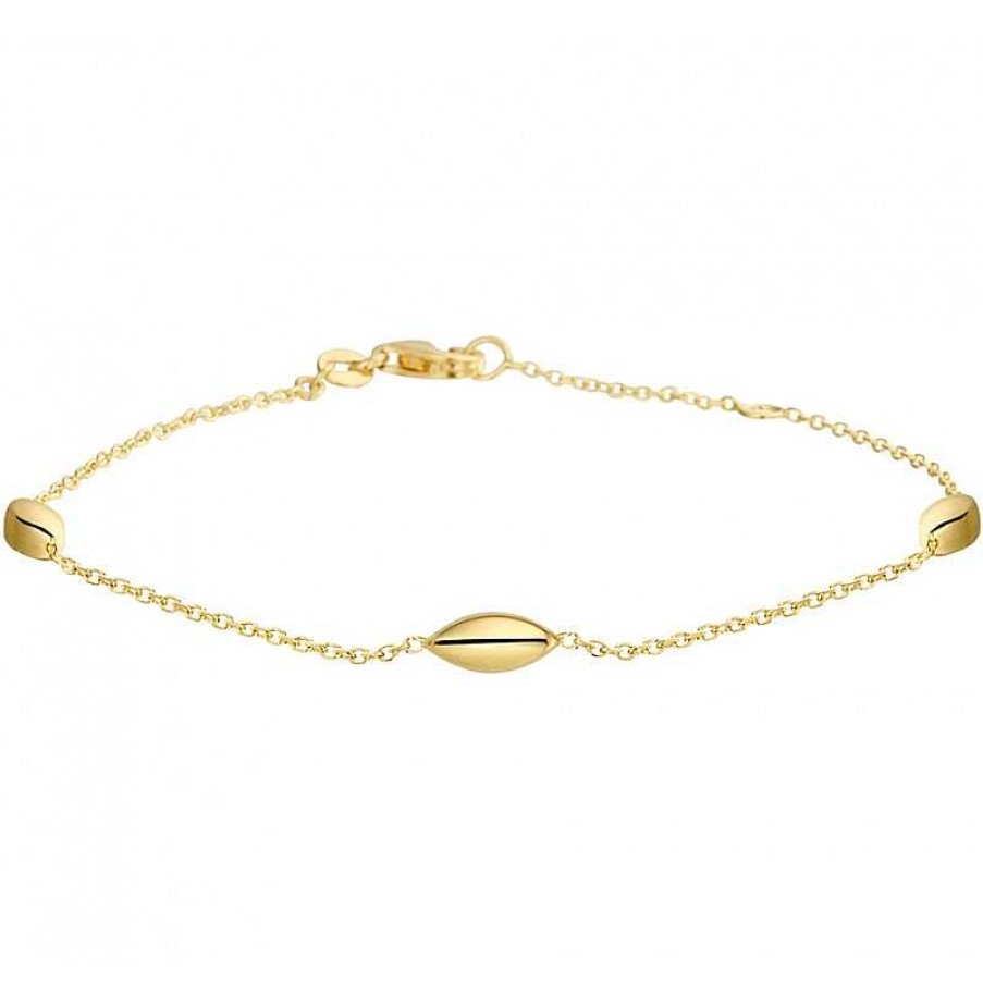 Armbanden Mostert Huiscollectie | Gouden Armband Met Tussenschakels