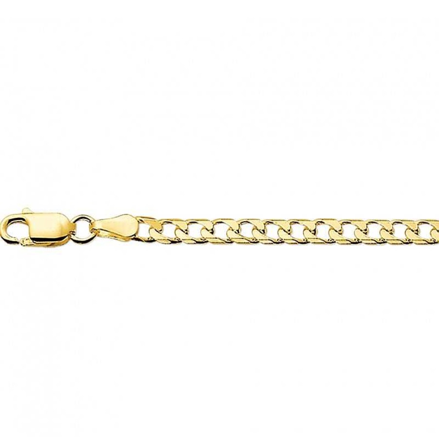 Armbanden Mostert Huiscollectie | Mooie Gouden Schakelarmband Gourmetschakel 4.1 Mm