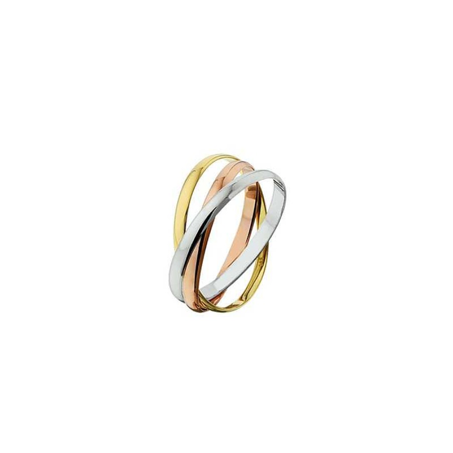 Ringen Mostert Huiscollectie | Moderne 3-In-1 Tricolor Ring