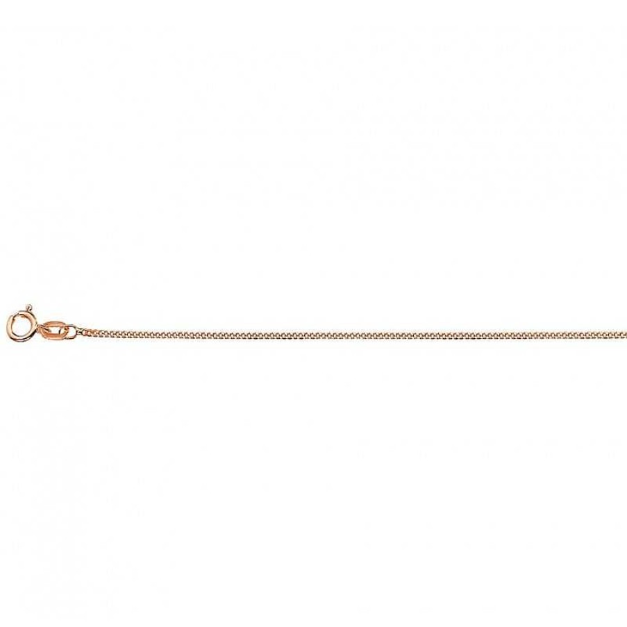 Kettingen Mostert Huiscollectie | Ros Gouden Gourmet Ketting 1.0 Mm