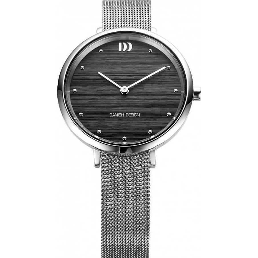 Horloges Danish Design | Danish Design Pure Amelia Iv64Q1218 - Dameshorloge Zilverkleurig 33 Mm