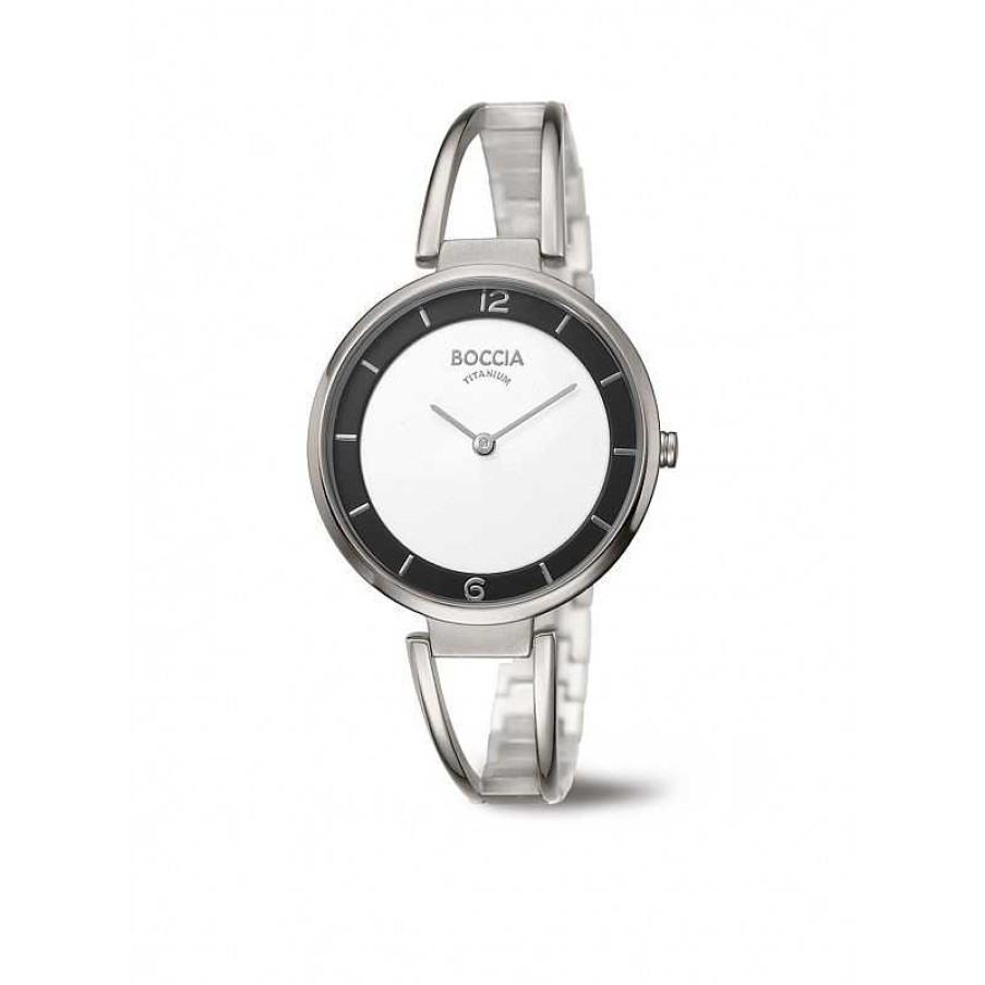 Horloges Boccia Titanium | Boccia Horloge 3260-01 Titanium Dames