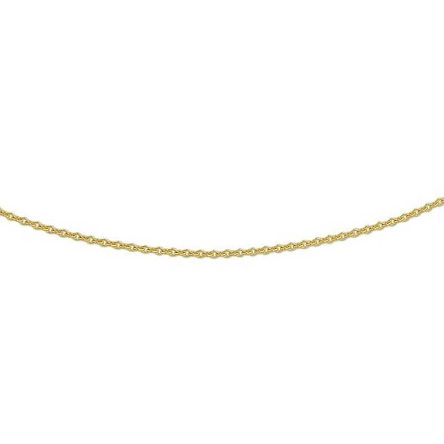 Kettingen Mostert Huiscollectie | Gouden Ketting Zonder Hanger Anker 1.2 Mm