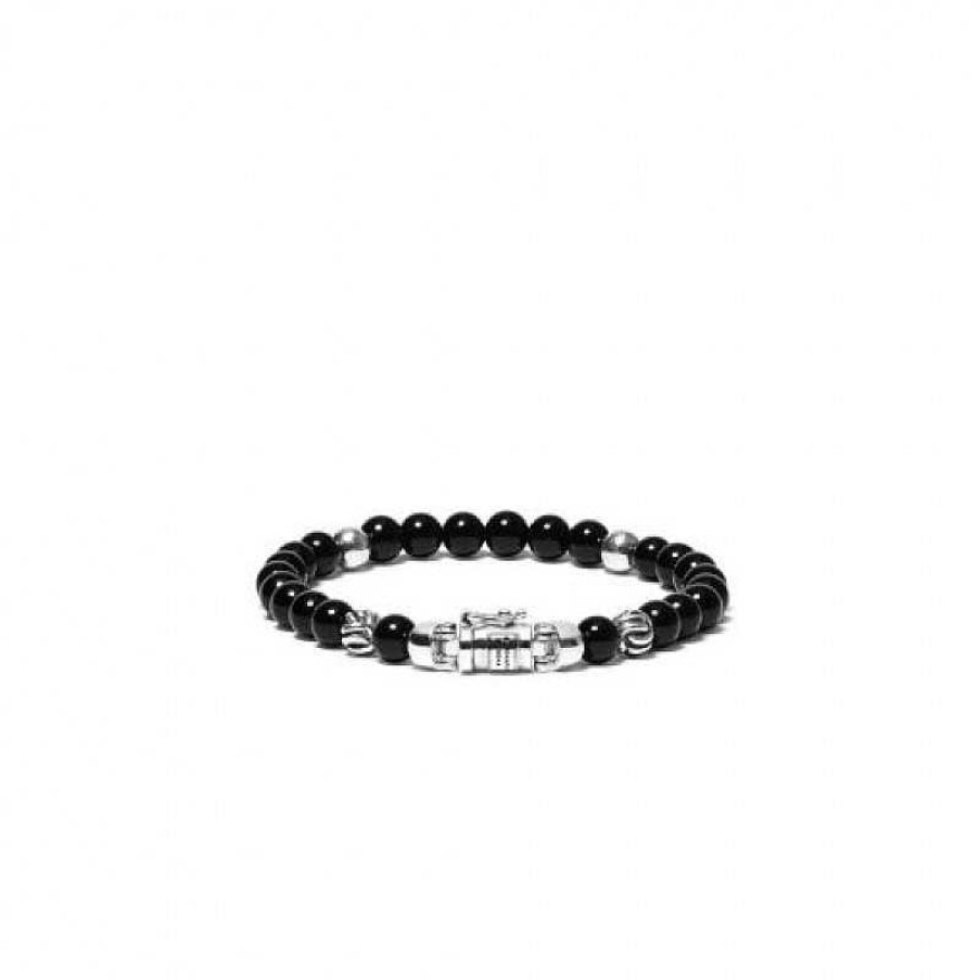 Armbanden Buddha to Buddha | Buddha To Buddha Armband 189On Spirit Bead Mini Onyx