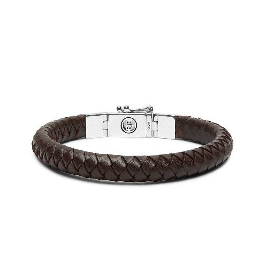 Armbanden Buddha to Buddha | Buddha To Buddha 180Br Armband Ben Small Leather Brown