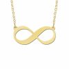 Kettingen Mostert Huiscollectie | Gouden Infinity Ketting